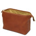 Smarty - Leather toiletry bag - Large size